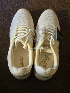 U.S. Polo Assn. Women's Off-White Athletic Sneakers